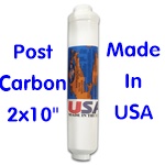 ไส้กรองน้ำแคปซูล Post Carbon Inline 2"x10" OMNIPURE Made in USA