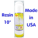 ไส้กรองน้ำเรซิ่น 10 นิ้ว Softener Filter (lon Exchange Resin) PURITY PRO สารกรอง DOW - Made in USA