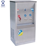 ตู้กดน้ำ, ตู้กดน้ำร้อน-เย็น, เครื่องทำน้ำเย็น-น้ำร้อน สแตนเลศ ต่อท่อ น้ำร้อน 1 ก๊อก น้ำเย็น 2 ก๊อก Maxcool รุ่น MCH-3P