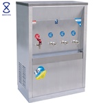 ตู้กดน้ำ, ตู้กดน้ำร้อน-เย็น, เครื่องทำน้ำเย็น-น้ำร้อน สแตนเลศ ต่อท่อ น้ำร้อน 1 ก๊อก น้ำเย็น 3 ก๊อก Maxcool รุ่น MCH-4P