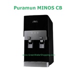 ตู้กดน้ำเย็น-น้ำร้อน พร้อมระบบกรองน้ำ UF Puramun - รุ่นสีดำ MINOS_CB (รุ่นต่อตรงจากน้ำประปา วางบนเคาเตอร์)