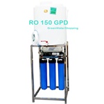เครื่องกรองน้ำ RO 20 นิ้ว 150 GPD / 300 GPD แบบมีถังสำรองน้ำ 100 ลิตร
