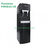 ตู้กดน้ำเย็น-น้ำร้อน พร้อมระบบกรองน้ำ RO Puramun - รุ่น PM5816_CB(รุ่นต่อตรงจากน้ำประปา วางบนพื้น) มาพร้อมถังพักน้ำ 16 ลิตร สีดำ